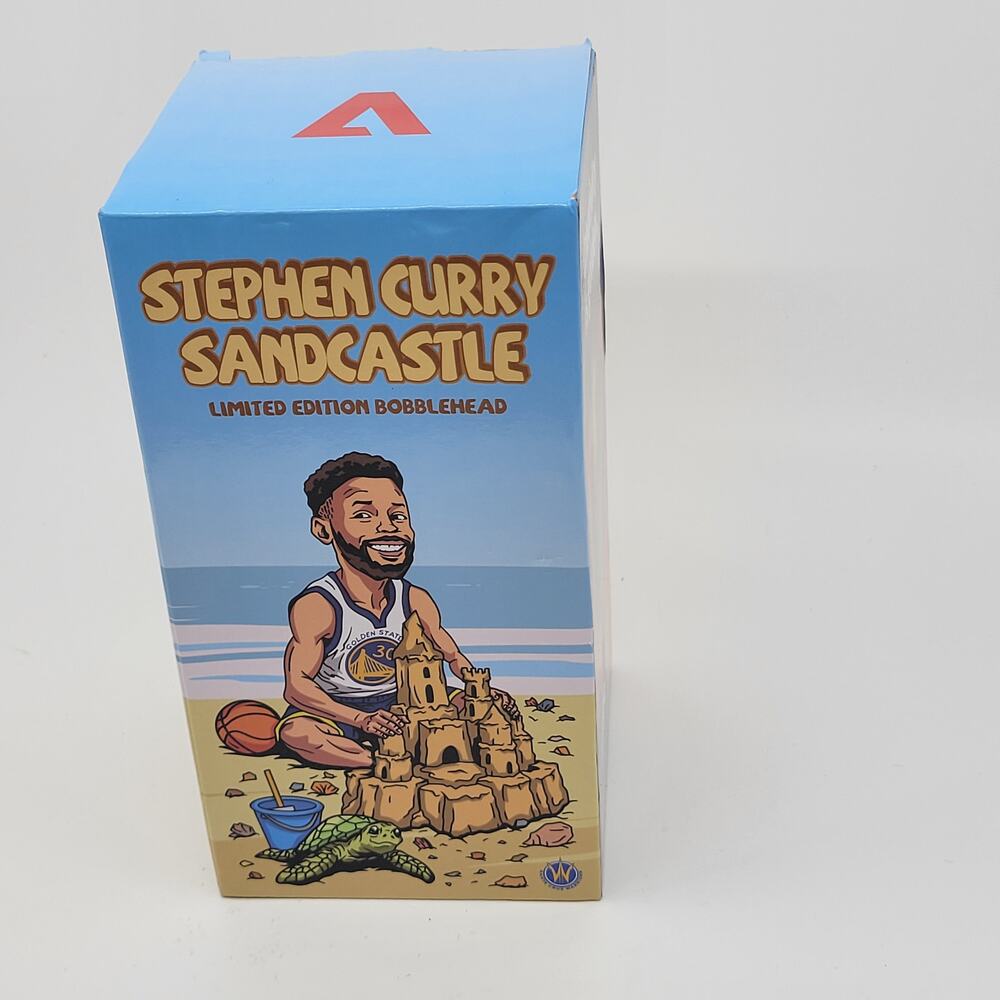 Stephen Curry SANDCASTLE Limited Edition Bobblehead New, in original box